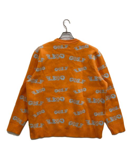 GOLF WANG（ゴルフワン）GOLF WANG (ゴルフワン) RITUAL SWEATER オレンジ サイズ:Lの古着・服飾アイテム