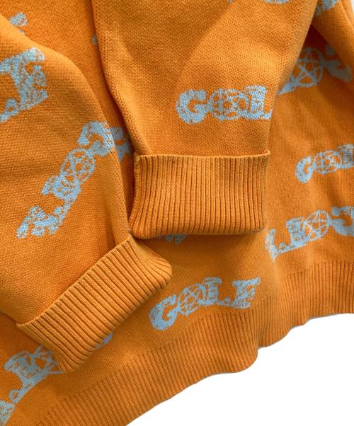 GOLF WANG（ゴルフワン）GOLF WANG (ゴルフワン) RITUAL SWEATER オレンジ サイズ:Lの古着・服飾アイテム