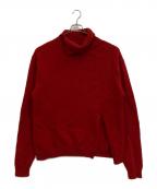 SOSHIOTSUKIソウシ オオツキ）の古着「SWORD SLIT KNIT タートルネックニット」｜レッド