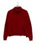SOSHIOTSUKI（ソウシ オオツキ）の古着「SWORD SLIT KNIT タートルネックニット」｜レッド
