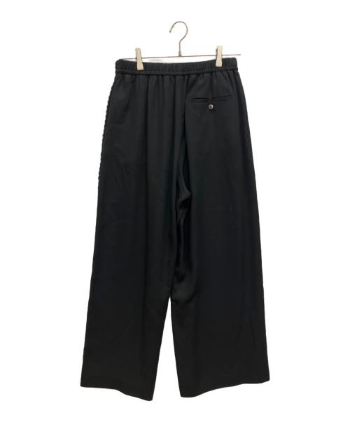 SALON adam et rope'（サロンアダムエロペ）SALON adam et rope' (サロンアダムエロペ) サイドレースイージーリラックスパンツ ネイビー サイズ:M 未使用品の古着・服飾アイテム