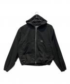 stussyステューシー）の古着「Work Jacket Unlined Canvas」｜ブラック