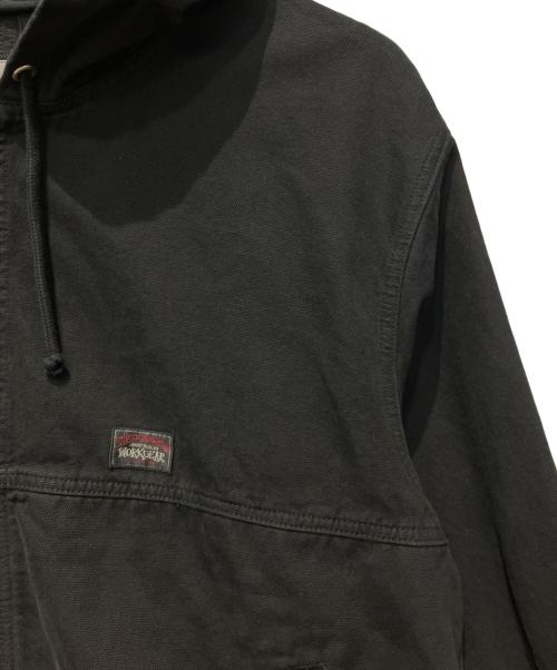 stussy（ステューシー）stussy (ステューシー) Work Jacket Unlined Canvas ブラック サイズ:XXLの古着・服飾アイテム