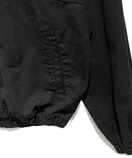 stussy（ステューシー）stussy (ステューシー) Work Jacket Unlined Canvas ブラック サイズ:XXLの古着・服飾アイテム
