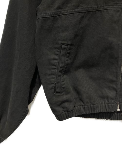 stussy（ステューシー）stussy (ステューシー) Work Jacket Unlined Canvas ブラック サイズ:XXLの古着・服飾アイテム