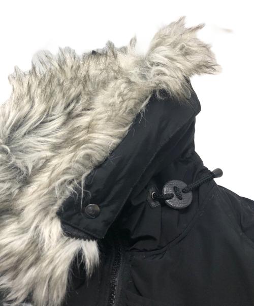 stussy（ステューシー）stussy (ステューシー) Pen Field (ペンフィールド) ダウンジャケット ブラック サイズ:XLの古着・服飾アイテム