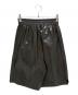 BOTTEGA VENETA (ボッテガベネタ) Shiny Leather Shorts pants シャイニーレザーショートパンツ/633445 VKLC0 ブラウン サイズ:S：60000円