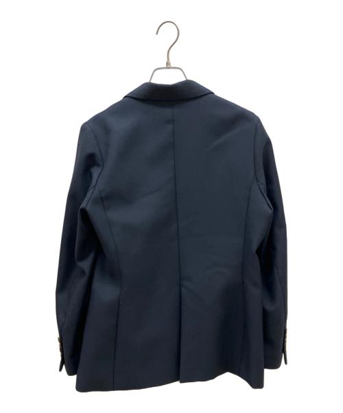 JOURNAL STANDARD relume（ジャーナルスタンダード レリューム）JOURNAL STANDARD relume (ジャーナルスタンダード レリューム) T/Wギャバネイビーブレザー ブラック サイズ:38の古着・服飾アイテム