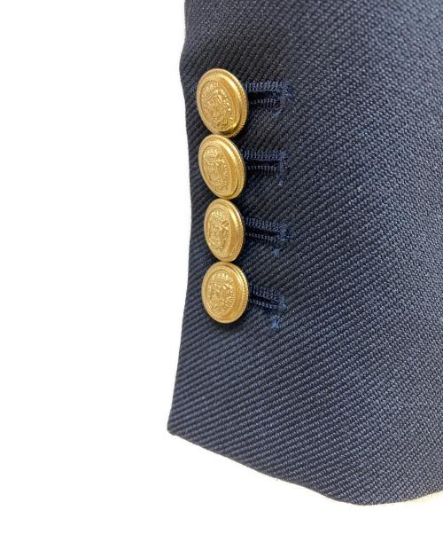 JOURNAL STANDARD relume（ジャーナルスタンダード レリューム）JOURNAL STANDARD relume (ジャーナルスタンダード レリューム) T/Wギャバネイビーブレザー ブラック サイズ:38の古着・服飾アイテム