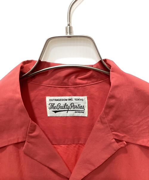 WACKO MARIA（ワコマリア）WACKO MARIA (ワコマリア) オープンカラーシャツ レッド サイズ:Mの古着・服飾アイテム