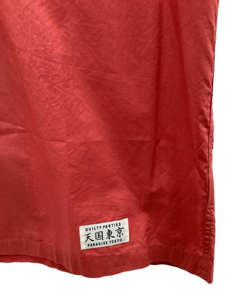 WACKO MARIA（ワコマリア）WACKO MARIA (ワコマリア) オープンカラーシャツ レッド サイズ:Mの古着・服飾アイテム