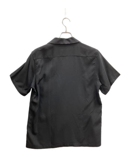WACKO MARIA（ワコマリア）WACKO MARIA (ワコマリア) オープンカラーシャツ ブラック サイズ:Mの古着・服飾アイテム