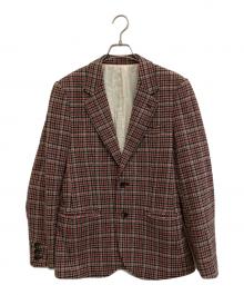 WACKO MARIA（ワコマリア）の古着「チェック2Bジャケット」｜レッド