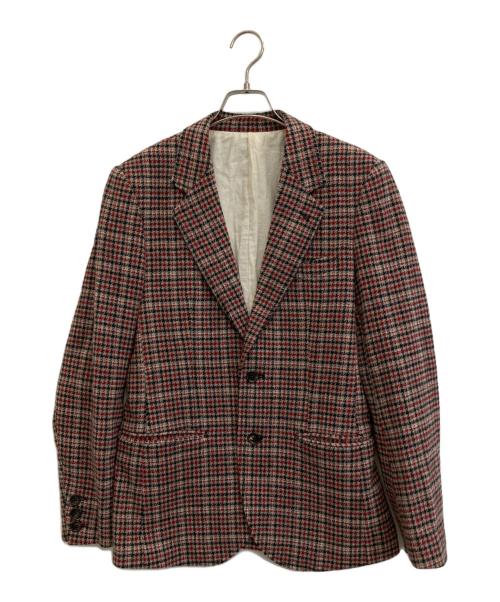 WACKO MARIA（ワコマリア）WACKO MARIA (ワコマリア) チェック2Bジャケット レッド サイズ:Sの古着・服飾アイテム