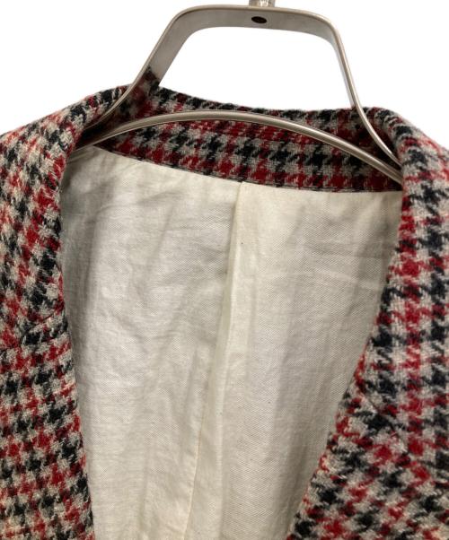 WACKO MARIA（ワコマリア）WACKO MARIA (ワコマリア) チェック2Bジャケット レッド サイズ:Sの古着・服飾アイテム