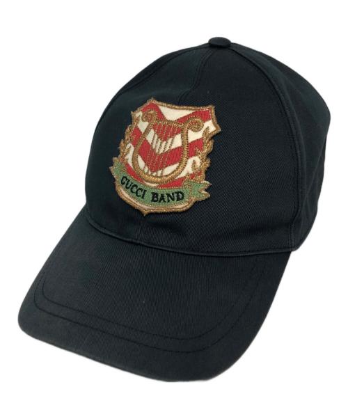 GUCCI（グッチ）GUCCI (グッチ) キャップ ブラック サイズ:SIZE Mの古着・服飾アイテム