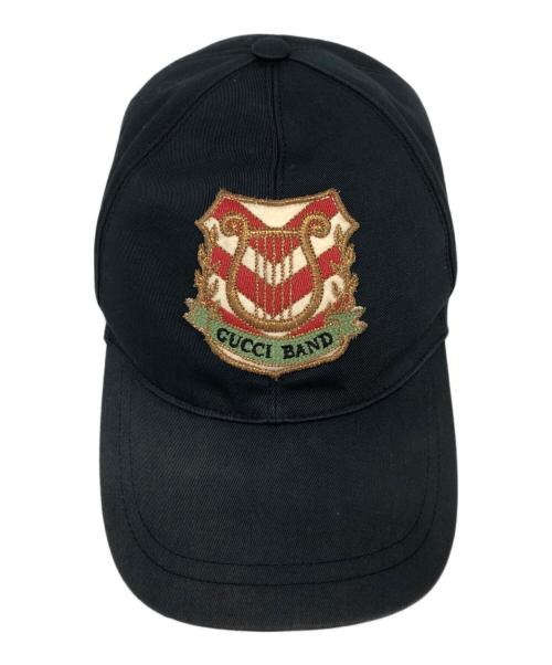 GUCCI（グッチ）GUCCI (グッチ) キャップ ブラック サイズ:SIZE Mの古着・服飾アイテム