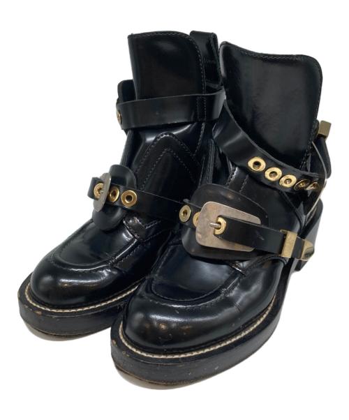 BALENCIAGA（バレンシアガ）BALENCIAGA (バレンシアガ) ブーツ ブラック サイズ:35　1/2の古着・服飾アイテム