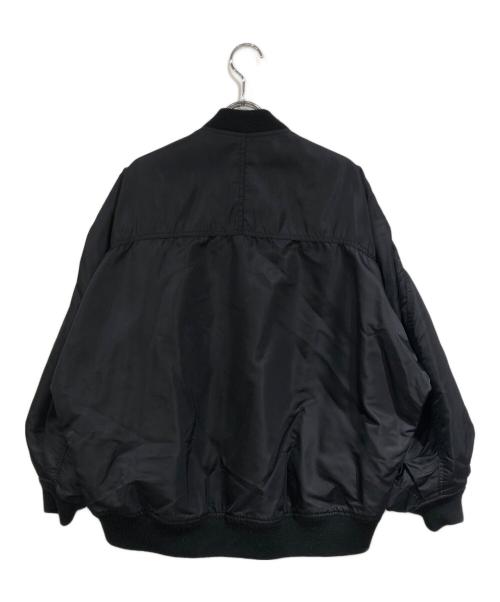near.nippon（ニアーニッポン）near.nippon (ニアーニッポン) ビッグスリーブミリタリーブルゾン ブラック サイズ:SIZE Freeの古着・服飾アイテム