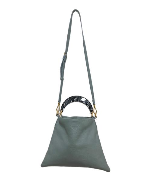 MARNI（マルニ）MARNI (マルニ) 2WAYショルダーバッグ ブルーの古着・服飾アイテム