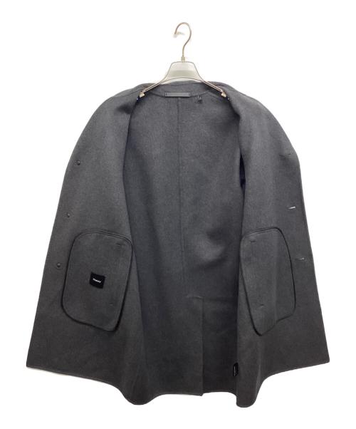 theory（セオリー）theory (セオリー) New Divide Gc Mod Coat ニューディバイド ジーシー モッズコート ダークグレー サイズ:Sの古着・服飾アイテム