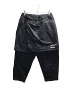 CMF OUTDOOR GARMENTコンフィーアウトドアガーメント）の古着「PUFF SKIRT PANTS」｜ブラック