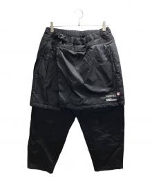 CMF OUTDOOR GARMENT（コンフィーアウトドアガーメント）の古着「PUFF SKIRT PANTS」｜ブラック