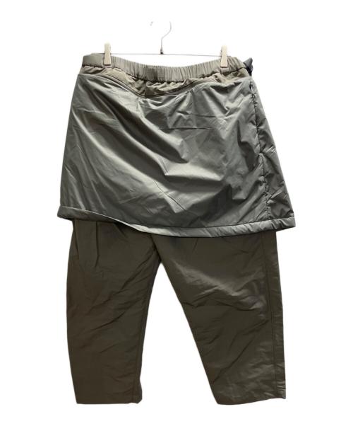 CMF OUTDOOR GARMENT（コンフィーアウトドアガーメント）CMF OUTDOOR GARMENT (コンフィーアウトドアガーメント) PUFF SKIRT PANTS グレー サイズ:Mの古着・服飾アイテム