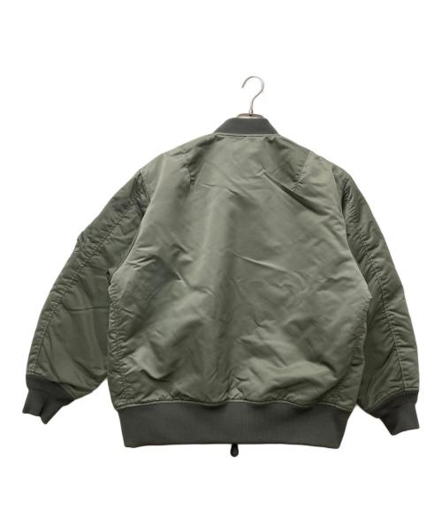 HYKE（ハイク）HYKE (ハイク) TYPE MA-1 JACKET オリーブ サイズ:3の古着・服飾アイテム