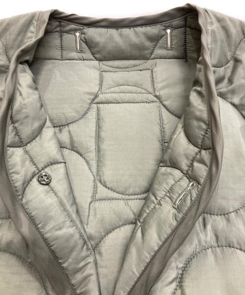 HYKE（ハイク）HYKE (ハイク) Quilted Liner Jacket　232-17402 オリーブ サイズ:3の古着・服飾アイテム