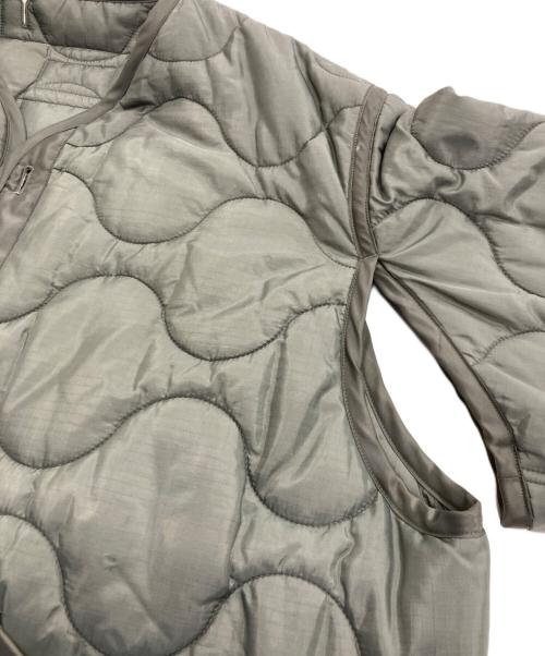 HYKE（ハイク）HYKE (ハイク) Quilted Liner Jacket　232-17402 オリーブ サイズ:3の古着・服飾アイテム