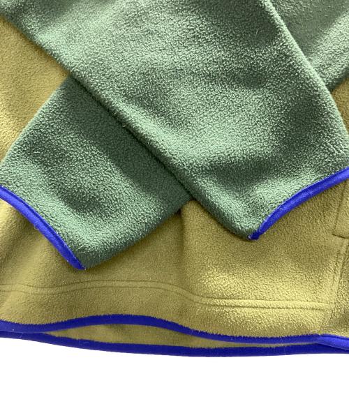 Patagonia（パタゴニア）Patagonia (パタゴニア) Synchilla Snap-T Hoody グリーン×オリーブ サイズ:XSの古着・服飾アイテム