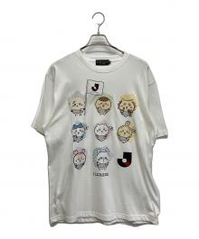 ちいかわ×Jリーグ（チイカワ×ジェーリーグ）の古着「Tシャツ」｜ホワイト