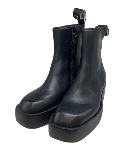 CAMPER（カンペール）CAMPER (カンペール) ハーフブーツ ブラック サイズ:38の古着・服飾アイテム