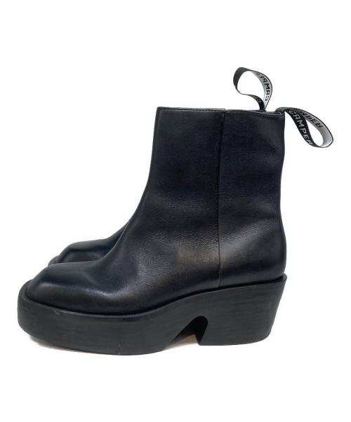 CAMPER（カンペール）CAMPER (カンペール) ハーフブーツ ブラック サイズ:38の古着・服飾アイテム