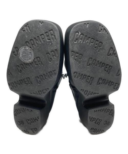 CAMPER（カンペール）CAMPER (カンペール) ハーフブーツ ブラック サイズ:38の古着・服飾アイテム