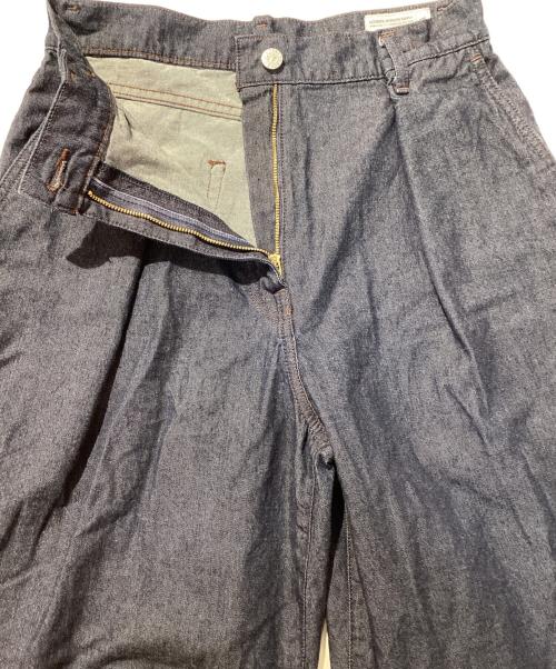 ticca（ティッカ）ticca (ティッカ) ライトデニムタックワイドパンツ インディゴ サイズ:SIZE 1の古着・服飾アイテム