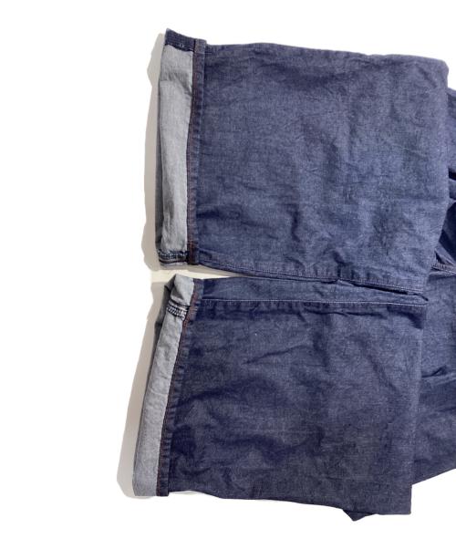 ticca（ティッカ）ticca (ティッカ) ライトデニムタックワイドパンツ インディゴ サイズ:SIZE 1の古着・服飾アイテム