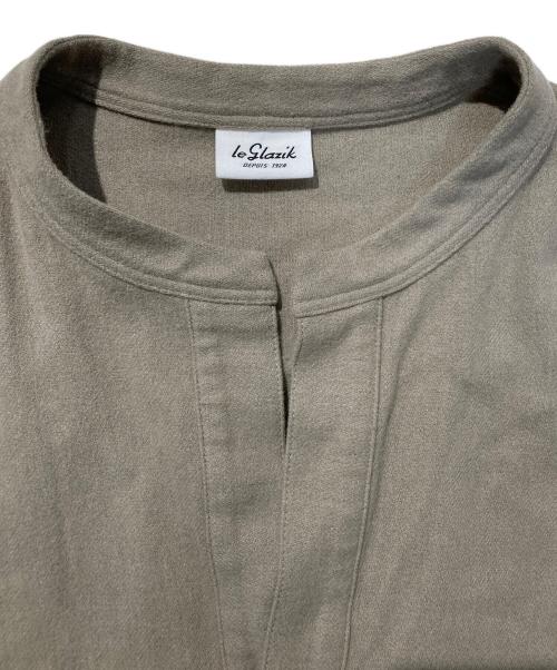 LE GLAZIK（ル グラジック）LE GLAZIK (ル グラジック) オーバーシャツワンピース ベージュ サイズ:SIZE36の古着・服飾アイテム