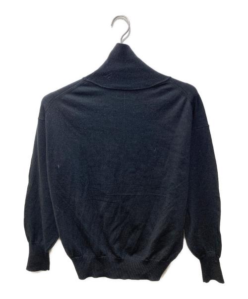 kurashi&trips publishing（クラシアンドトリップス パブリッシング）KURASHI&Trips PUBLISHING (クラシアンドトリップス パブリッシング) ハイネックニット ブラック サイズ:FREEの古着・服飾アイテム