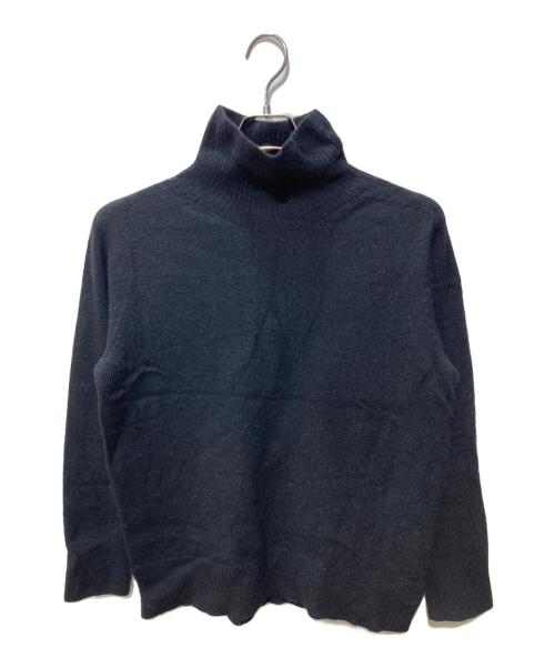 MARGARET HOWELL（マーガレットハウエル）MARGARET HOWELL (マーガレットハウエル) カシミヤ混ハイネックニット ブラック サイズ:SIZE 2の古着・服飾アイテム