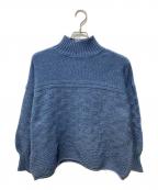 kurashi&trips publishingクラシアンドトリップス パブリッシング）の古着「バスケット編みのニット」｜ネイビー