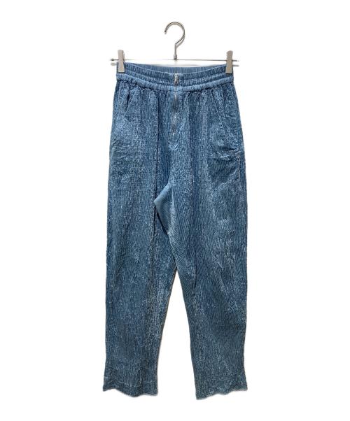 TELA（テラ）TELA (テラ) フロントZIP PT ブルー サイズ:SIZE　42の古着・服飾アイテム