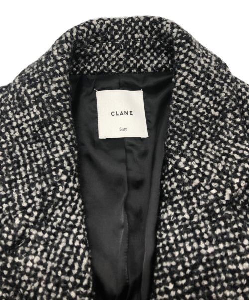 CLANE（クラネ）CLANE (クラネ) Suzu Hirose CLANE MIX COLOR OVER COAT ブラック サイズ:1の古着・服飾アイテム