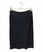 GUCCIグッチ）の古着「タイトスカート　105346 28451」｜ブラック