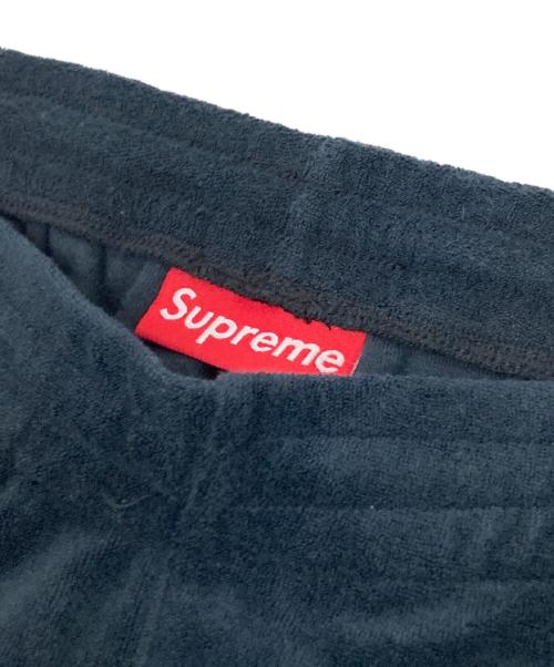 SUPREME（シュプリーム）SUPREME (シュプリーム) パイピングパイルハーフパンツ ネイビー サイズ:Sの古着・服飾アイテム
