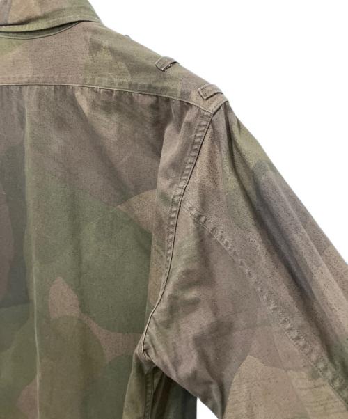 NIGEL CABOURN（ナイジェルケーボン）NIGEL CABOURN (ナイジェルケーボン) 40'sブリティッシュアーミーシャツ ブラウン サイズ:50の古着・服飾アイテム