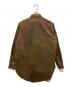 NIGEL CABOURN (ナイジェルケーボン) 40'sブリティッシュアーミーシャツ ブラウン サイズ:50：11000円