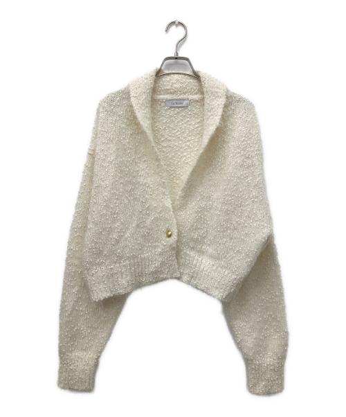 La TOTALITE（ラ ト―タリテ）La TOTALITE (ラ ト―タリテ) ポップヤーンボレロカーディガン アイボリー サイズ:Freeの古着・服飾アイテム