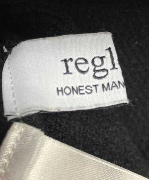 regleam（リグリーム）regleam (リグリーム) サイドファスナーエンボスニット ブラック サイズ:Lの古着・服飾アイテム